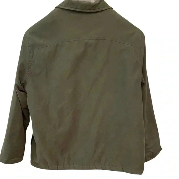 Vintage Northern Sun Canada Olive Green Lined Jacket Coat Size L Fall Winter - Picture 2 of 15